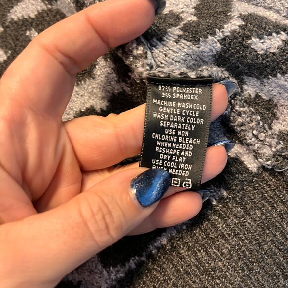 August Silk Open Front Cardigan Sweater Size Small - Picture 4 of 6